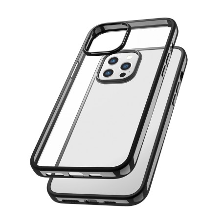 Capac Protectie Spate Cellara Colectia Electro Pentru iPhone 12/12 Pro- Negru