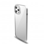 Capac Protectie Spate Cellara Colectia Electro Pentru iPhone 12/12 Pro- Argintiu