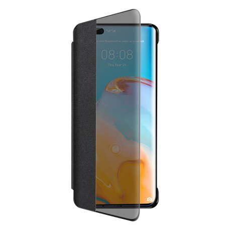 Book Cellara Colectia Attitude Smart View Pentru Huawei P40 Lite - Negru