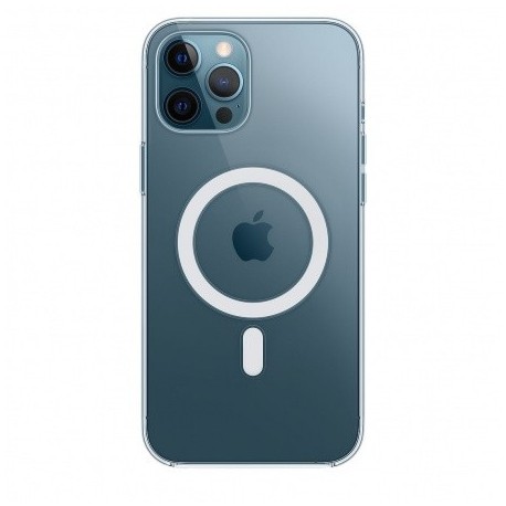 Capac Protectie Spate Apple Clear Cu Magsafe Pentru iPhone 12 Pro Max - Transparent