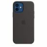 Capac Protectie Spate Apple Din Silicon Cu Magsafe Pentru iPhone 12 Mini - Negru