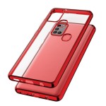 Capac Protectie Spate Cellara Colectia Electro Pentru Samsung Galaxy A21s - Rosu
