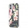 Capac Protectie Spate Guess Pentru iPhone 12 Mini Colectia Flower Nr 3 - Albastru