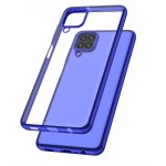 Capac Protectie Spate Cellara Colectia Electro Pentru Samsung Galaxy A12 - Albastru