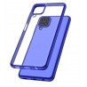 Capac Protectie Spate Cellara Colectia Electro Pentru Samsung Galaxy A12 - Albastru