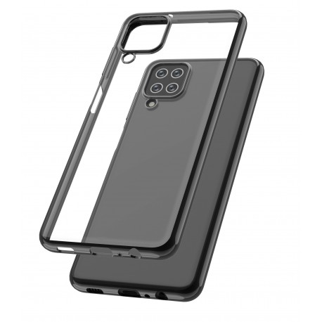 Capac Protectie Spate Cellara Colectia Electro Pentru Samsung Galaxy A12 - Negru