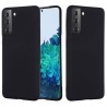 Capac Protectie Spate Cellara Din Silicon Colectia Soft Pentru Samsung Galaxy S21 Ultra - Negru