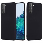 Capac Protectie Spate Cellara Din Silicon Colectia Soft Pentru Samsung Galaxy S21 Plus - Negru