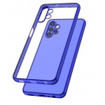 Capac Protectie Spate Cellara Colectia Electro Pentru Samsung Galaxy A32 5g - Albastru