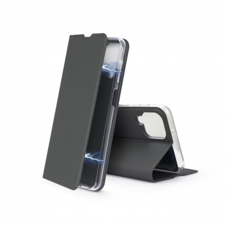 Book Mobiama Pentru Samsung Galaxy A12 - Negru