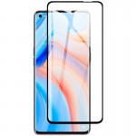 Folie Protectie Ecran Sticla 2.5 Full Glue Mobiama Pentru Oppo Reno 4z 5G - Negru
