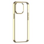 Capac Protectie Spate Cellara Colectia Electro Pentru iPhone 13 Pro - Auriu