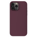 Capac Protectie Spate Cellara Din Silicon Colectia Soft Pentru iPhone 13 Pro Max - Visiniu