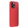 Capac Protectie Spate Cellara Din Silicon Colectia Soft Pentru iPhone 13 Pro Max - Rosu