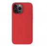 Capac Protectie Spate Cellara Din Silicon Colectia Soft Pentru iPhone 13 Pro - Rosu