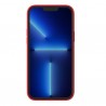 Capac Protectie Spate Cellara Din Silicon Colectia Soft Pentru iPhone 13 Pro - Rosu