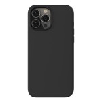 Capac Protectie Spate Cellara Din Silicon Colectia Soft Pentru iPhone 13 Pro - Negru