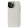 Capac Protectie Spate Cellara Din Silicon Colectia Soft Pentru iPhone 13 Pro - Alb