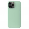 Capac Protectie Spate Cellara Din Silicon Colectia Soft Pentru iPhone 13 Pro - Verde Deschis