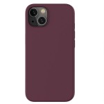 Capac Protectie Spate Cellara Din Silicon Colectia Soft Pentru iPhone 13 - Visiniu