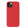 Capac Protectie Spate Cellara Din Silicon Colectia Soft Pentru iPhone 13 - Rosu