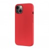 Capac Protectie Spate Cellara Din Silicon Colectia Soft Pentru iPhone 13 - Rosu