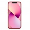 Capac Protectie Spate Cellara Din Silicon Colectia Soft Pentru iPhone 13 - Rosu