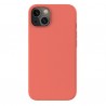 Capac Protectie Spate Cellara Din Silicon Colectia Soft Pentru iPhone 13 - Portocaliu