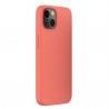 Capac Protectie Spate Cellara Din Silicon Colectia Soft Pentru iPhone 13 - Portocaliu