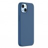 Capac Protectie Spate Cellara Din Silicon Colectia Soft Pentru iPhone 13 - Albastru