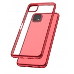 Capac Protectie Spate Cellara Colectia Electro Pentru Samsung Galaxy A22 5G - Rosu