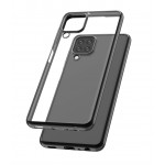 Capac Protectie Spate Cellara Colectia Electro Pentru Samsung Galaxy A22 4G - Negru