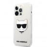 Capac Protectie Spate Karl Lagerfeld Pentru iPhone 13 Pro Colectia Choupette`s Heads - Transparent