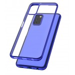 Capac Protectie Spate Cellara Colectia Electro Pentru Samsung Galaxy A03s 4g - Albastru