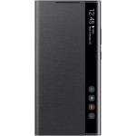 Book Clear View Standing Cover Samsung Pentru Samsung Galaxy Note 20 Ultra - Negru