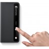 Book Clear View Standing Cover Samsung Pentru Samsung Galaxy Note 20 Ultra - Negru