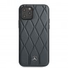 Capac Protectie Spate Mercedes Pentru Iphone 12/12 Pro Colectia Wave  Din Piele - Albastru