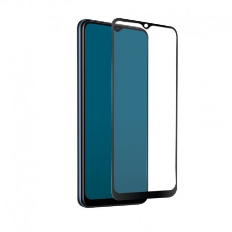 Folie Protectie Ecran Sticla 2.5 Full Glue Mobiama Pentru Oppo A16 - Negru