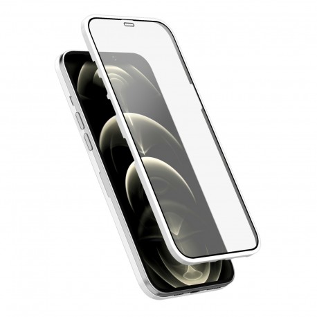Capac Protectie Spate Cellara 360 Pentru iPhone 12 Pro Max - Alb