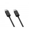 Cablu De Date Cellara Type C - Type C 1m - Negru