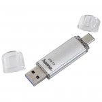 Memorie Usb Hama C-laeta Usb 3.0 - Type C 128gb - Argintiu