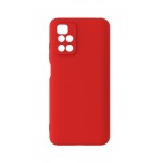 Capac Protectie Spate Mobiama Tpu Soft Pentru Xiaomi Redmi 10 - Rosu