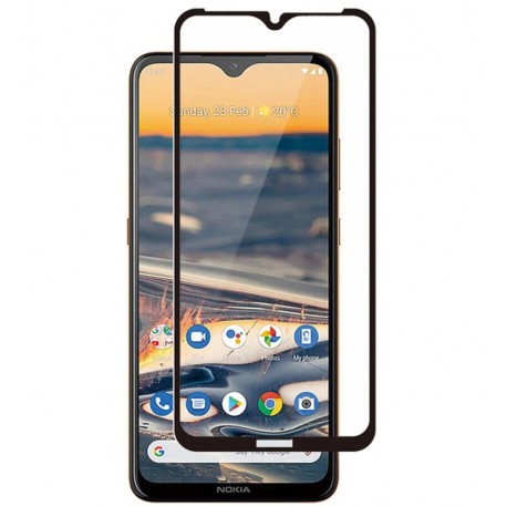 Folie Protectie Ecran Sticla 2.5 Full Glue Mobiama Pentru Nokia G11 - Negru