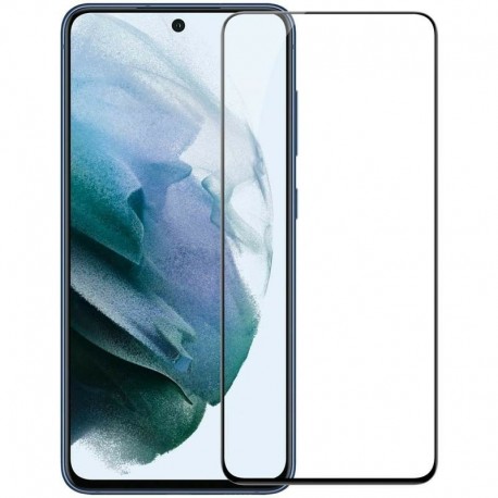 Folie Protectie Ecran Sticla 2.5 Full Glue Mobiama Pentru Samsung Galaxy S21 Fe - Negru