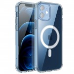Capac Protectie Spate Cellara Colectia Crystal Magsafe Pentru iPhone 13 - Transparent