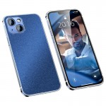 Capac Protectie Spate Cellara Colectia Metalic Pentru iPhone 13 - Glitter Albastru