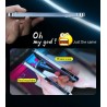 Capac Protectie Spate Cellara Colectia Metalic Pentru iPhone 13 Pro Max - Glitter Albastru