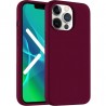 Capac Protectie Spate Cellara Din Silicon Colectia Soft Magsafe Pentru iPhone 14 Pro Max - Visiniu