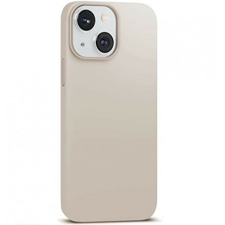 Capac Protectie Spate Cellara Din Silicon Colectia Soft Magsafe Pentru iPhone 14 - Gri Deschis