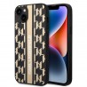 Capac Protectie Spate Karl Lagerfeld Pentru iPhone 14 Plus Monogram Stripe - Maro